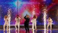 Participant Michael Rice of the United Kingdom performs during a dress rehearsal ahead of the second semi-final of 2019 Eurovision Song Contest in Tel Aviv, Israel May 15, 2019. Reuters/Ronen Zvulun