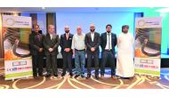 The senior officials of Oman Cables Industry during the event.
