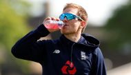 England's Eoin Morgan during nets Action Images via Reuters/Andrew Boyers