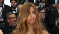 A Hidden Life star  Zahia Dehar poses 72nd Cannes Film Festival, May 19, 2019. Reuters/Eric Gaillard
