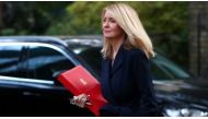 File photo of Esther McVey resigned from the government over the manner in which Brexit was handled [Hannah McKay/Reuters]