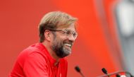 Liverpool manager Juergen Klopp during a press conference Action Images via Reuters/Craig Brough