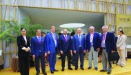 The QFC delegation with Russian representatives during SPIEF.