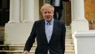 Conservative MP Boris Johnson leaves his home in London on June 11, 2019. AFP / Isabel Infantes 
