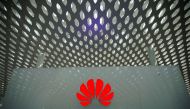 A Huawei company logo is seen at the Shenzhen International Airport in Shenzhen in Shenzhen, Guangdong province, China June 17, 2019. REUTERS/Aly Song