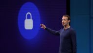 This file photo taken on May 1, 2018 shows Facebook CEO Mark Zuckerberg speaking during the F8 Facebook Developers conference in San Jose, California. AFP / Justin Sullivan 