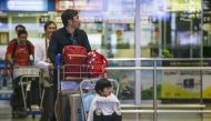 FILE PHOTO: Airlines passengers in Kuala Lumpur International Airport, Sepang, Malaysia, March 1, 2016. EPA/ Fazry Ismail