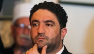 Saleh al-Gharib, state minister for refugee affairs, whose two bodyguards were killed yesterday in what he termed an attempted assassination, attends a news conference for Talal Arslan, Druze politician, in Khaldeh, near Beirut, Lebanon July 1, 2019. REUT