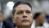 Moad Bouchareb is pictured at the National People's Assembly (APN) in Algiers, Algeria October 24, 2018. Picture taken October 24, 2018. Reuters/Ramzi Boudina