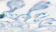 This set of works depicts the ecosystem of gut bacteria which help keep us healthy. Nicola Fawcett/Wikimedia Commons/CC BY-SA 4.0 	