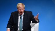 Conservative MP and leadership contender Boris Johnson takes part in a Conservative Party Hustings event in Perth, Scotland, on July 5, 2019. AFP / Andy Buchanan 