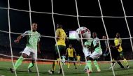 Nigeria's William Troost-Ekong scores their second goal. Reuters/Amr Abdallah Dalsh 
