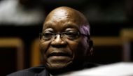 (FILES) In this file photo taken on May 24, 2019, former South African President Jacob Zuma is pictured at the High Court in Pietermaritzburg, where he appears for four days this week seeking a stay of prosecution on charges of corruption. AFP / POOL / Th