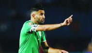 Algeria's Riyad Mahrez reacts. Reuters/Mohamed Abd El Ghany