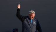  Northern Ireland's Darren Clarke during the first round. Reuters/Ian Walton 