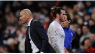 Zinedine Zidane and Gareth Bale (file picture)
