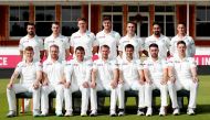  Ireland players pose for a team photo before nets. (Action Images via Reuters/Matthew Childs) 
