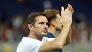 Chelsea manager Frank Lampard after the match. (REUTERS/Kim Kyung-Hoon)
