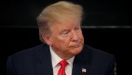 U.S. President Donald Trump participates in the 