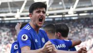 English defender Harry Maguire