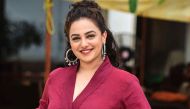 Bollywood actress Nithya Menen poses during the promotion of her upcoming film 'Mission Mangal' in Mumbai on August 7, 2019. (AFP / Sujit Jaiswal)
