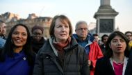 Labour politician Harriet Harman joins a vigil in Trafalgar Square the day after an attack, in London, Britain March 23, 2017. (REUTERS/Hannah McKay/File Photo)