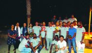 Qatar Tec Company staff and their families during the celebrations.