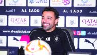 Al Sadd’s coach Xavi Hernandez.