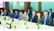 The Singapore delegation during the event.