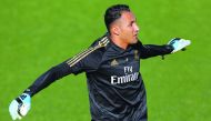 This August 23, 2019 file photo shows Keylor Navas in Real Madrid’s colours. Reuters/Juan Medina
