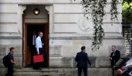 Britain's Foreign Secretary Dominic Raab enters the foreign office in London, Britain, September 2, 2019. REUTERS/Simon Dawson
 