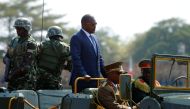 :FILE PHOTO: Burundi's President Pierre Nkurunziza arrives for the celebrations to mark Burundi's 55th anniversary of the independence at the Prince Louis Rwagasore stadium in Bujumbura, Burundi July 1, 2017. REUTERS/Evrard Ngendakumana/File Photo