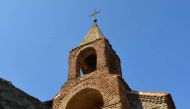 A view of the David Gareja monastery in south-eastern Georgia. Picture taken on August 1, 2019. Thomson Reuters Foundation/Umberto Bacchi