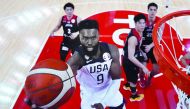 Jaylen Brown of the US in action. Reuters/Aly Song 
