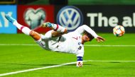 Portugal's Cristiano Ronaldo in action. Reuters/Ints Kalnins