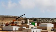 A new settlement which will house some 300 Jewish settlers and evicted in February 2017 from the illegal West Bank settlement of Amona in West Bank, February 22, 2018. Reuters/Ammar Awad