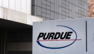 
In this file photo taken on April 2, 2019 Purdue Pharma headquarters stands in downtown Stamford, Connecticut. AFP / Getty Images North America / Drew Angerer 

 