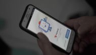 Premise mobile phone app during house inspections in Colombia in November 2018. Photo courtesy of Premise