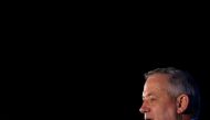 Benny Gantz, leader of Blue and White party, speaks to supporters at his election campaign event, in Kfar Ahim, Israel, September 16, 2019. Reuters/Amir Cohen 