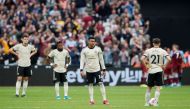 Manchester United's Jesse Lingard looks dejected after West Ham United's second goal REUTERS/David Klein 