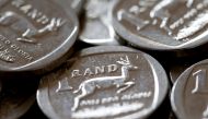 South African rand coins are seen in this photo illustration dated September 9, 2015. Reuters/Mike Hutchings