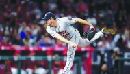 Houston Astros starting pitcher Justin Verlander (35) pitches during the fourth inning against the Los Angeles Angels at Angel Stadium of Anaheim. Mandatory Credit: Kelvin Kuo-USA TODAY Sports
