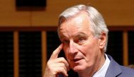 EU's Chief Brexit Negotiator Michel Barnier attends the General Affairs council addressing the state of play of Brexit, in Luxembourg October 15, 2019. REUTERS/Francois Lenoir