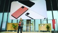  Sabrina Ellis, Google vice president of product management, introduces the new Google Pixel 4 smartphone during a Google launch event on October 15, 2019 in New York City. The new Pixel 4 and Pixel 4 XL phone starts at $799 and will begin shipping on Oct