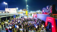 The spectators at the Losail International Circuit during an earlier edition of the FIM World Superbike Championship in this file photo.