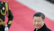 Chinese President Xi Jinping attends a welcoming ceremony at the Great Hall of the People in Beijing, China, October 25, 2019. Reuters/Jason Lee 
