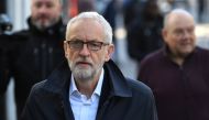 Opposition Labour party leader Jeremy Corbyn leaves his residence in north London on October 28, 2019. British Prime Minister Boris Johnson will make a fresh push on Monday for an early election as EU leaders prepare to back yet another Brexit delay, just
