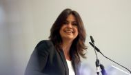 FILE PHOTO: Former Conservative politician and 'Change UK' leader Heidi Allen speaks at a 'Change UK' rally ahead of the European elections in London, Britain April 30, 2019. REUTERS/Simon Dawson/File Photo