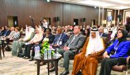 Ibtihaj Al Ahmadani (right) attending the forum.