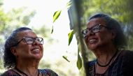 Brazilian Thais de Azevedo, 71, a victim of violence and had her teeth rebuilt by the project 
